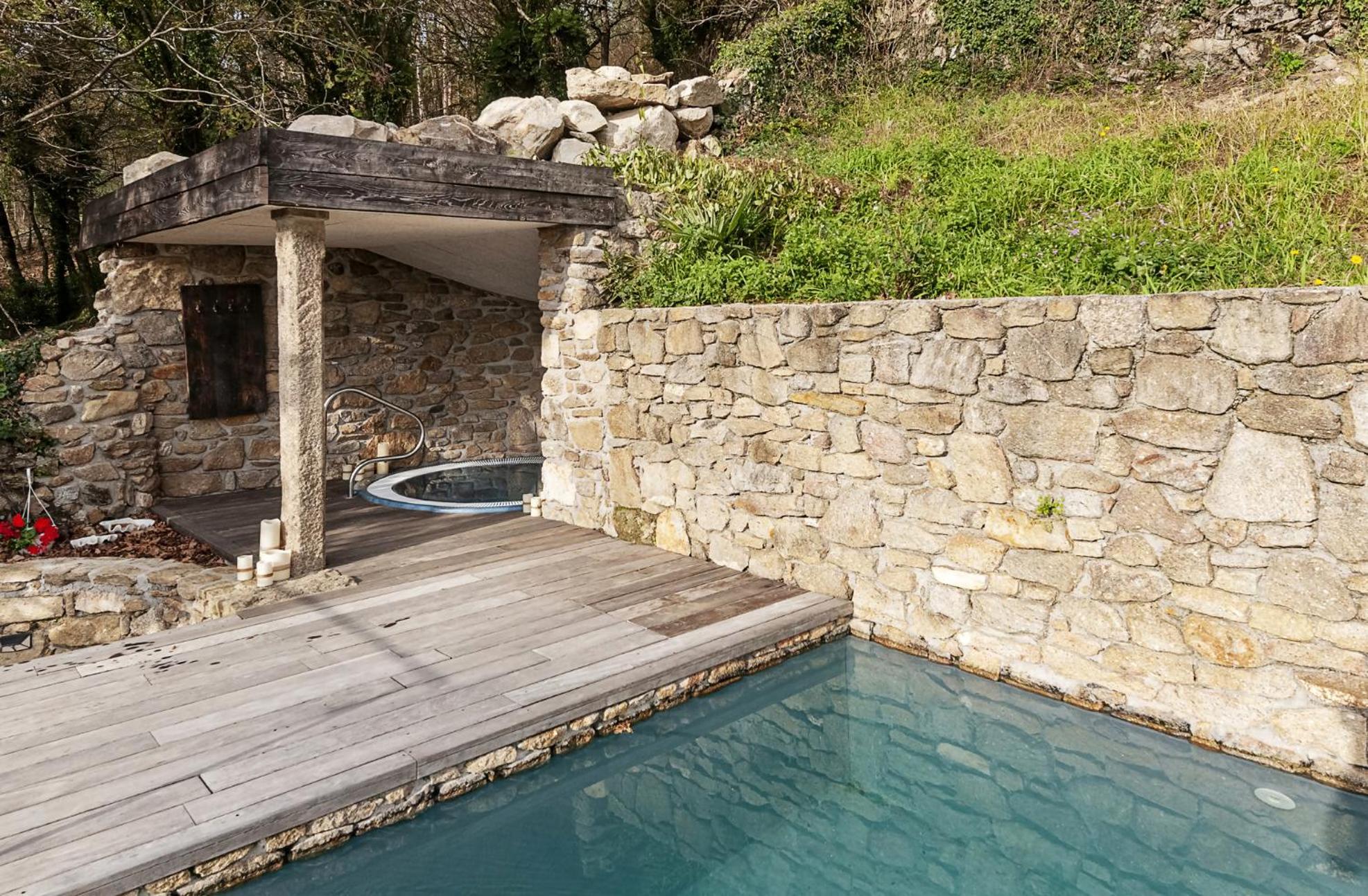 Casa de Férias Casa Do Cebro Casa Con Piscina Y Jacuzzi Privados